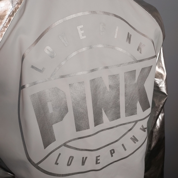 Pink Victoria Secret Jacket/Windbreaker Size XS Oversize - Picture 10 of 15